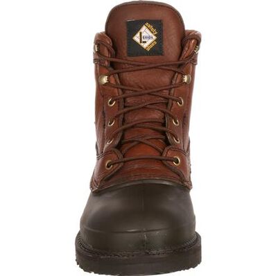 bota de trabajo impermeable con punta de acero Lehigh Swampers de 6 pulgadas, , large
