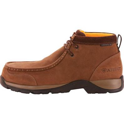 Ariat Edge LTE Men's 4.5 inch Composite Moc Toe Electrical Hazard Work Shoe, , large