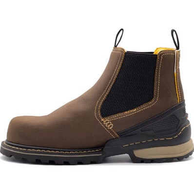 Avenger A-Max Dozer Men's Composite Toe Electrical Hazard Waterproof Chelsea Pull-on Work Boot, , large