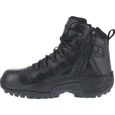 Calzado especializado con punta de material compuesto de Reebok Stealth con cierre lateral, , large