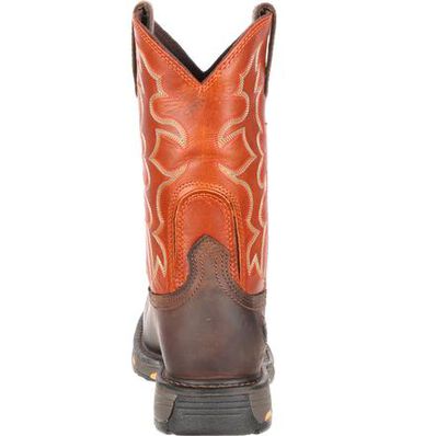 Bota vaquera con punta de acero cuadrada ancha de Ariat WorkHog, , large
