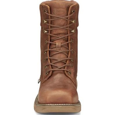 Justin Work Stampede Rush Corbett Men's 8-Inch Nano Composite Electrical Hazard Waterproof Work Boot, , large
