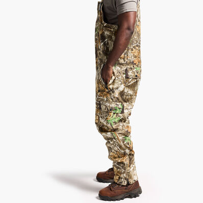 Rocky Stratum Insulated Waterproof Bibs, Realtree Edge, large