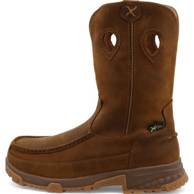 Twisted X Moc Men's 11-inch Internal Metatarsal Carbon Nano Toe Pull-on Work Boot, , large