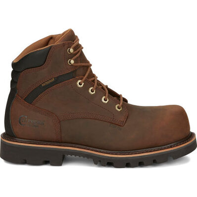Chippewa Sador Men's 6-inch Composite Toe Electrical Hazard Waterproof Leather Work Boot, , large