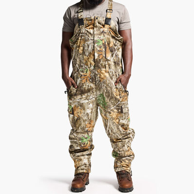 Rocky Stratum Insulated Waterproof Bibs, Realtree Edge, large