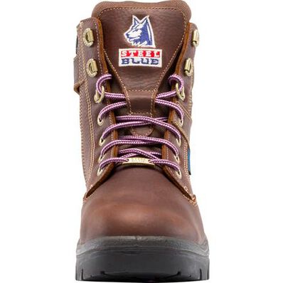 Steel Blue Southern Cross Zip Women's Steel Toe Internal Metatarsal Puncture-Resisting Work Boot, , large