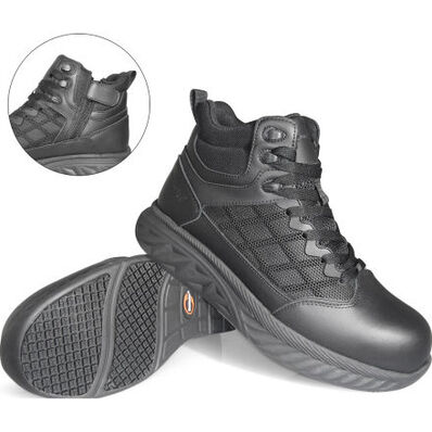 Genuine Grip Shielder Men's 6-inch Carbon Nano Toe Slip-Resisting Zipper Work Boot, , large