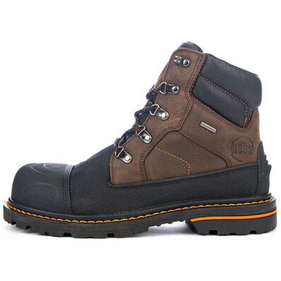 HOSS K-Tough Men's 6 inch Composite Toe Electrical Hazard Puncture-Resistant Waterproof Work Boot, , large