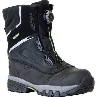 RefrigiWear Extreme Pac Men's 9 inch Composite Toe 600G Insulated Waterproof Slip-Resistant Work Boot, , large