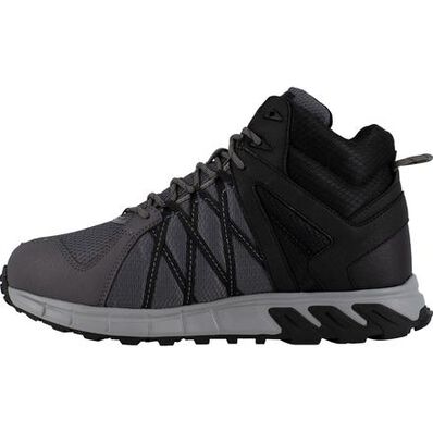 Reebok Trailgrip Work Men's Internal Metatarsal Alloy Toe Electrical Hazard Mid Athletic Shoe, , large