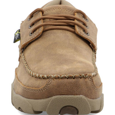 Twisted X Work Boat Moc Men's Internal Metatarsal Steel Toe Work Oxford, , large