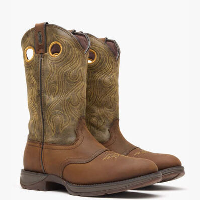 Bota vaquera de montar marrón Rebel de Durango, , large