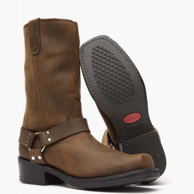 Bota con arnés marrón de Durango, , large