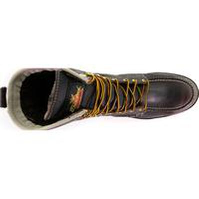 Thorogood 1957 Series Wedge Men's 8-inch Steel Toe Electrical Hazard Waterproof Work Boots, , large