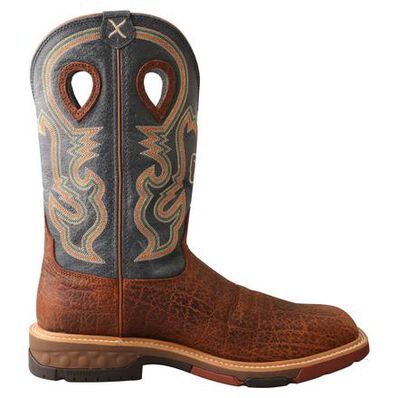 Twisted X Men's 12-Inch Alloy Toe Electrical Hazard Western Work Boot, , large Twisted X Men's 12-Inch Alloy Toe Electrical Hazard Western Work Boot, , large