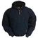 Chaqueta con capucha lavada con forro de vellón original color negro medianoche Berne, , large