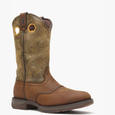 Bota vaquera de montar marrón Rebel de Durango, , large