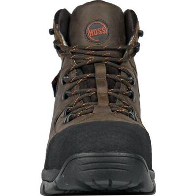 HOSS Ridge Men's Composite Toe Electrical Hazard Puncture-Resisting Waterproof Leather Work Hiker, , large